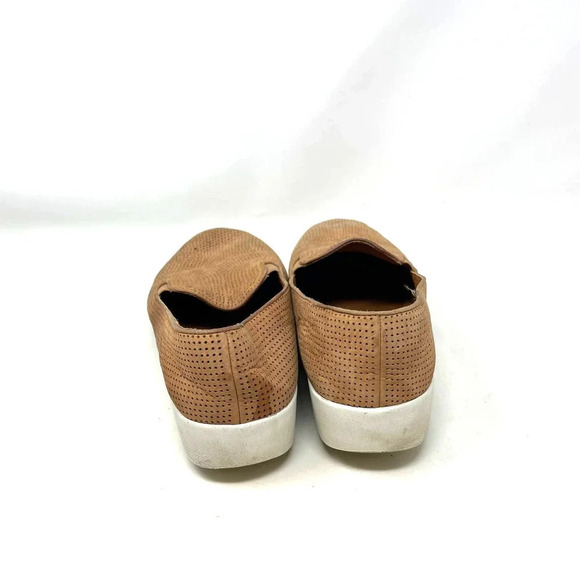 FitFlop Superskate Perforated Leather Tan Loafer‎ Flat Shoes Size US 11 - Picture 5 of 9